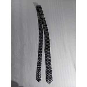 BLACKTIEGEEK Tie Mens One Size Black Space Invaders Skinny Geek Novelty Necktie